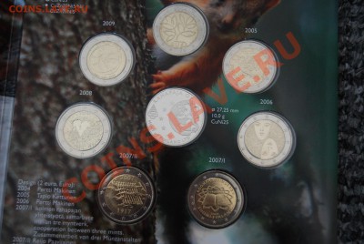 Набор 2 eвровых памятных монет Финляндии за 2004-2009г. г - DSC_0729.JPG