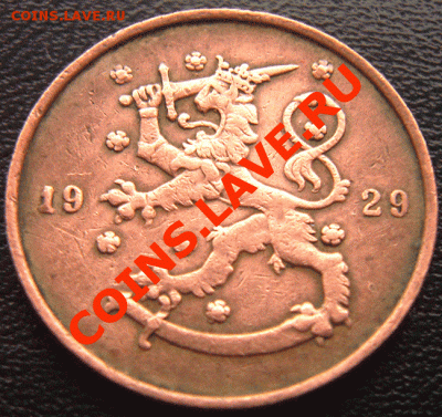 Финляндия_10 пенни 1929; окончание 9 апреля в 22.12мск - 4886