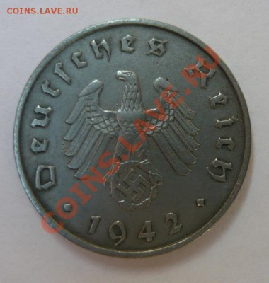 Германия.10 пфеннигов 1942 и 1923 А - P1070581.JPG