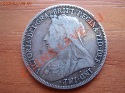 Великобритания: Ag-925 шиллинг 1895 Виктория до 15.04 22-00 - Шиллинг 1895-2.JPG