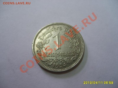 ГЕРМАНИЯ: 1 РЕЙХСМАРКА 1934Е ,НИКЕЛЬ! до 12.04.2013 - S6000194.JPG