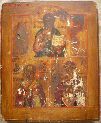 Икона "Господь Вседержитель" 22х26.5см дерево, оценка - P1220790.JPG