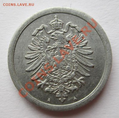 Германия 1 пфенинг 1917г алюминий Сохран.до 15.04.2013г - IMG_8394