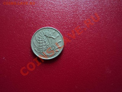 10 центов Сингапур Морской конёк - DSC00242.JPG