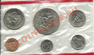 США - Банковский набор монет 1973 D - 1973-1
