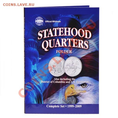 штаты - 350 руб - Statehood Quarters Full-Color Folder