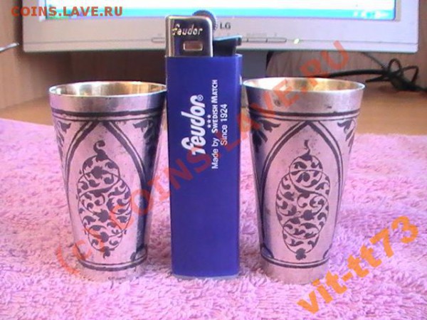 Серебрянные стопки - 834897051_1
