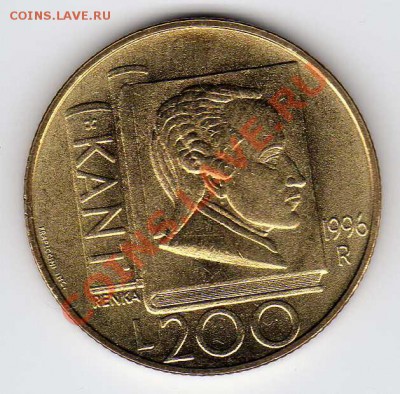 САН-МАРИНО 200 ЛИР 1996 КАНТ ДО 18.04.13 В 22.00МСК (5063) - img705