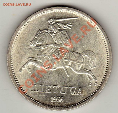 Ag ЛИТВА 5 ЛИТОВ 1936 БАСАНАВИЧЮС 18.04.13 В 22.00МСК (4311) - img721