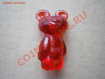 Брелок. Мишка олимпийский. Оценка. - P4120721