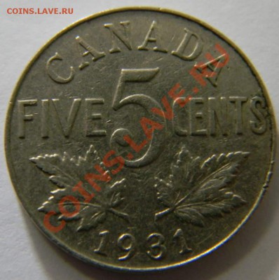 5 центов Канада 1931г. - DSCN5250_thumb