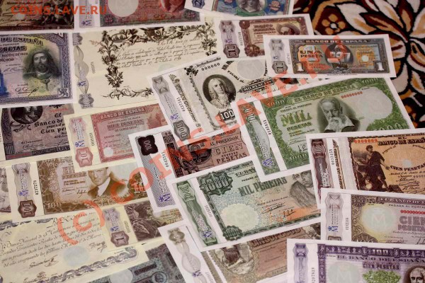 Коллекция бон Испании - новоделы. до 1 декабря 2009 21-00 МС - Испания - 001