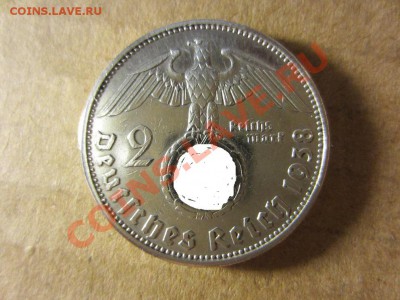 Германия 2 марки 1938г.А .серебро. до 16.04.13. 21.30. мск.. - IMG_3203