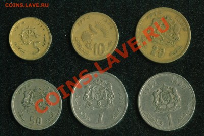 Подборка монет Марокко до 22:00мск 20.04.13 - марокко 1
