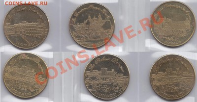 Сувенирные жетоны  The National Tokens - Новый точечный рисунок