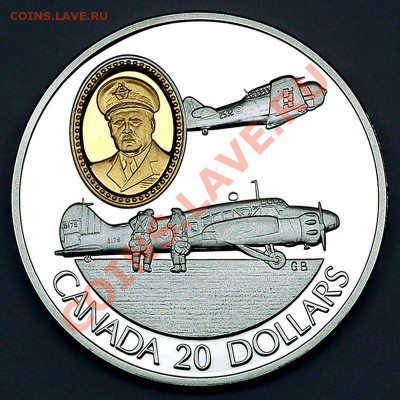 Канада_20 долларов 1990 "История авиации". До 14.04_22.03мск - 5076