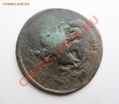 2 Копейки 1788 г. СПМ Перечекан с 4 Копеек 1762 г. - IMG_8955