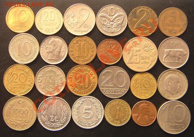 53 разные монеты. Окончание 15 апреля в 22.00мск - 5077