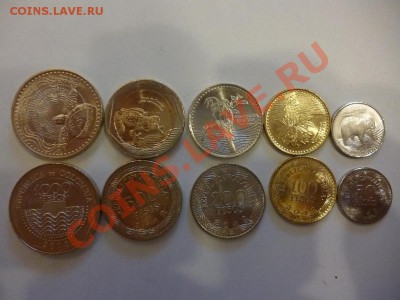 ДК Красивые наборы иностранных монет недорого - Колумбия.JPG