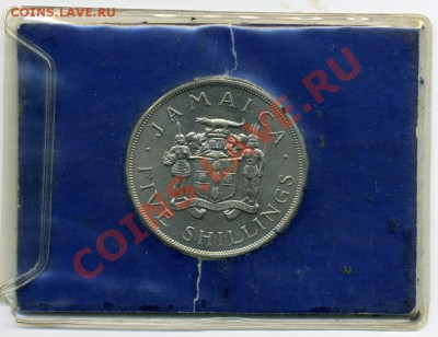 Ямайка, 5 шиллингов 1966 г. До 18.04.13, 22:00 МСК - 5 щилл. Ямайка 1966 а (Medium)