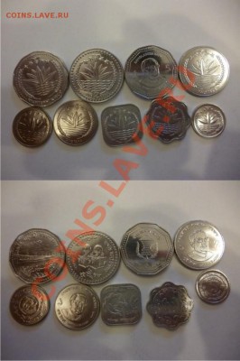 ДК Красивые наборы иностранных монет недорого - Бангладеш