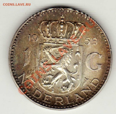 Ag Нидерланды гульден 1955 до 22.04.13 в 22.00мск (4957) - img860