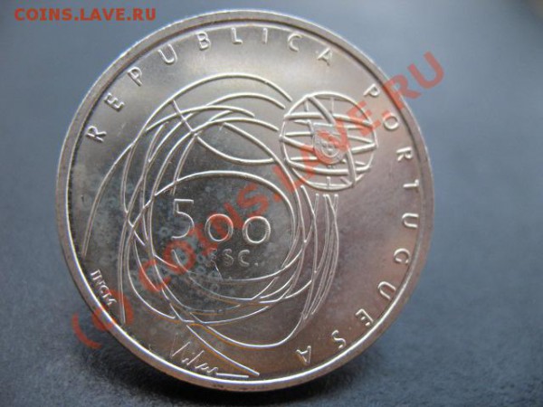 серебро Португалии, современное. - порь 2001