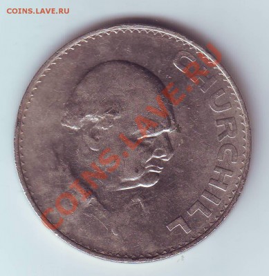 В.Британия.Крона.1965.Черчилль. до 21 апреля - 1965.JPG