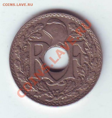 Франция.10 сантимов.1921. до 22 апреля - 19210004.JPG