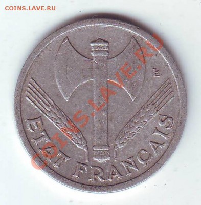 Франция.Франк.1944. до 22 Апреля - 1944фран.JPG