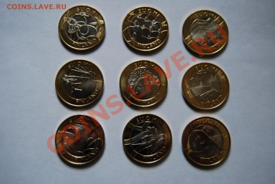 Набор 5-евровых монет Финляндии(2010-2011, серия регионы)Unc - DSC_0533.JPG