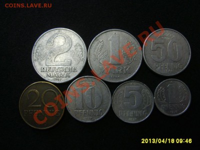 ГДР: 7 МОНЕТ ,ОТ 1 ПФ до 2 МАРОК !!до 19.04.2013 - S6000312.JPG