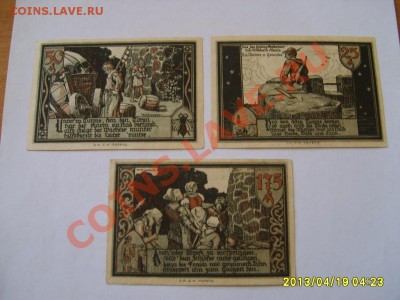 50 ПФ+1,75 МАРКИ GRANSEE Stadtsparkasse!20.04 - S6000319.JPG