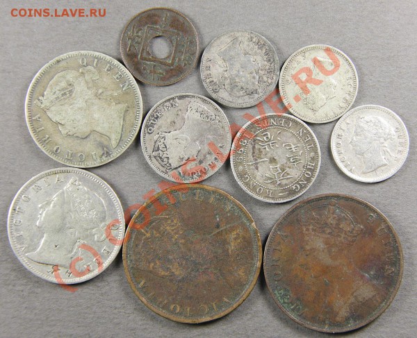 20 центов Гон-Конг 1890 год - 21039a