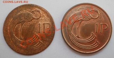 Ирландия, 1 пенни, тонкая заготовка - DSCN0041.JPG