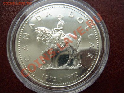 Канада: Ag-500 1$ 1973 UNC К.полиция в капсуле до 23.04 22 - Доллар 1973-1.JPG