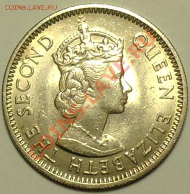 БРИТАНСКИЕ КАРИБЫ - 25 центов 1965 - до 24 апреля - 164