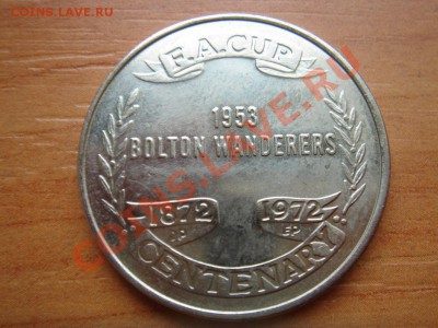 Футбольный жетон 1972: Блэкпул до 23.04.13, 22-00 - Жетон Блекпул-2