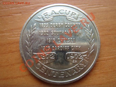 Футбольный жетон 1972: Шеффилд Юн. до 23.04.13, 22-00 - Жетон ШЮ-2