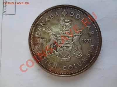 Канада: Ag-500 1$ 1971 UNC Б.Колумбия в капсуле до 22.04 22 - DSC03700.JPG