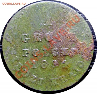 C51 Польша 1 грош 1824 г. до 26.04 в 22°° - C51 1 grosh 1824_1