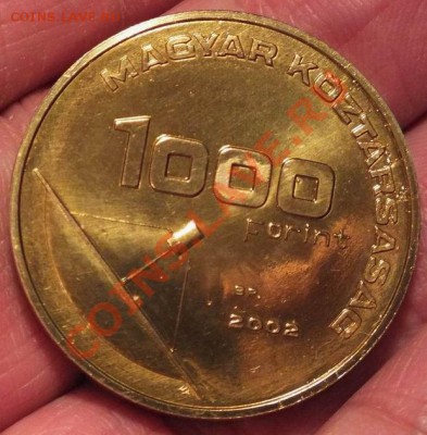 монета 1000 форинтов. Венгрия - 1000forint2002_1
