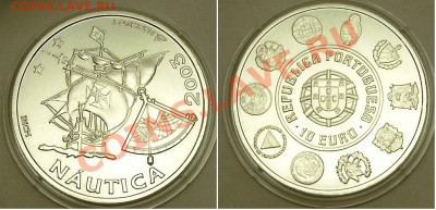 Иностранное серебро (пополняемая) - Portugal_10EUR_2003