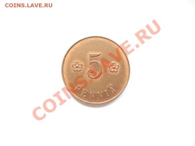 Финляндия, "ТРУБЫ", 5 пенни 1918 - 6776-1