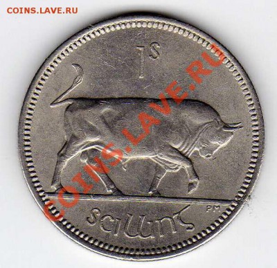 ИРЛАНДИЯ ШИЛЛИНГ 1954, 1968 БЫК ДО 27.12.12 В 22.00МСК(3992) - img522