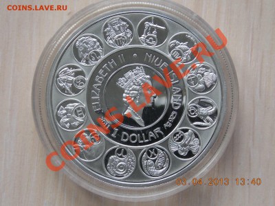 1 DOLLAR ELIZABETH II NIUE ISLAND 2011 овен 21.04.2013 - DSCN0179.JPG