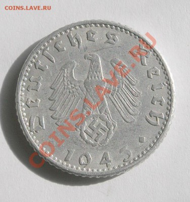 Третий Рейх, 50 Пфеннигов 1943 D (23.04) - P1011064