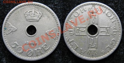 Норвегия 50 эре 1941  до 27-04-13  22-00 - Норвегия 50 эре 1941 197