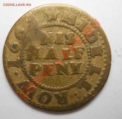 Платёжный жетон His half peny 1668 - DSCN0053.JPG