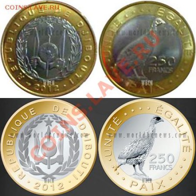 НОВОСТИ - Джибути, 250 франков
